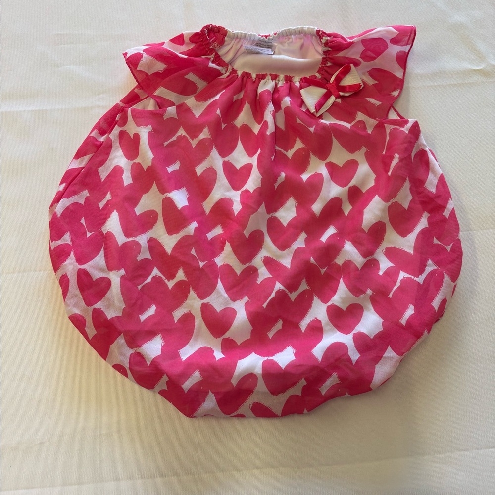 Pink Heart Patterned Kids Accessory
